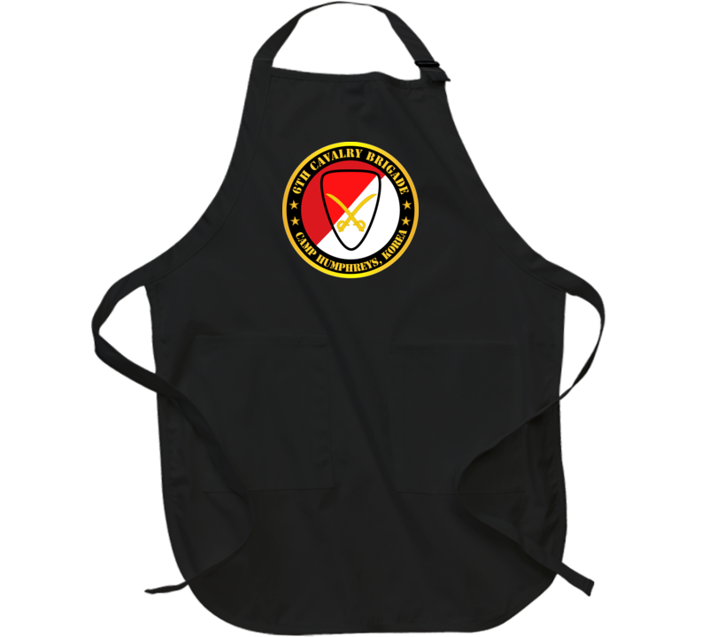 Army - 6th Cavalry Brigade Camp Humphreys Korea Apron