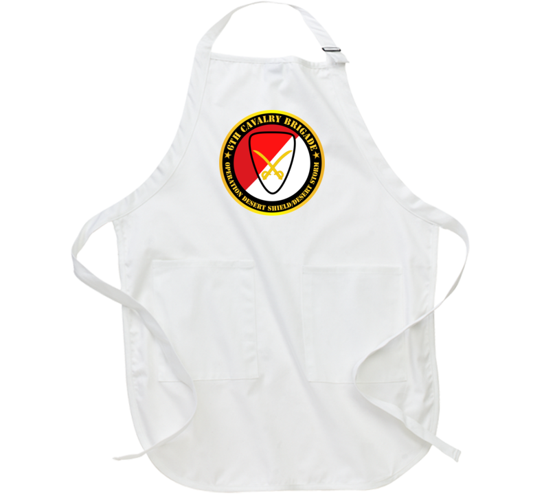 Army - 6th Cavalry Brigade - Operation Desert Shield - Desert Storm Apron