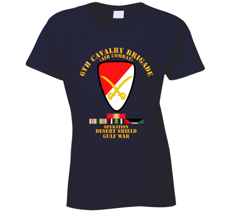 Army - 6th Cavalry Bde - Desert Shield W Ds Svc Ladies