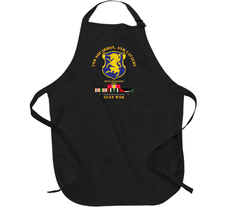 Army - 2nd Sqdrn - 6th Cav Gulf War W Svc Apron