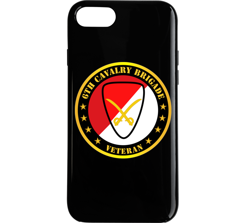 Army - 6th Cavalry Brigade Veteran Phone Case