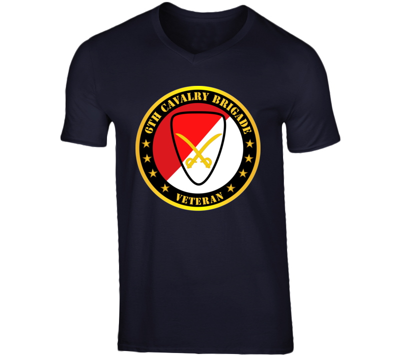 Army - 6th Cavalry Brigade Veteran T Shirt