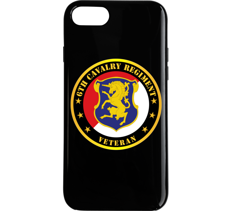 Army - 6th Cavalry Regiment Veteran Phone Case