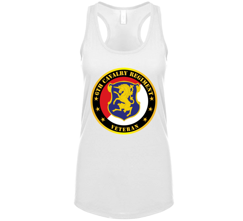 Army - 6th Cavalry Regiment Veteran T Shirt