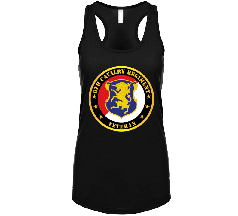 Army - 6th Cavalry Regiment Veteran T Shirt