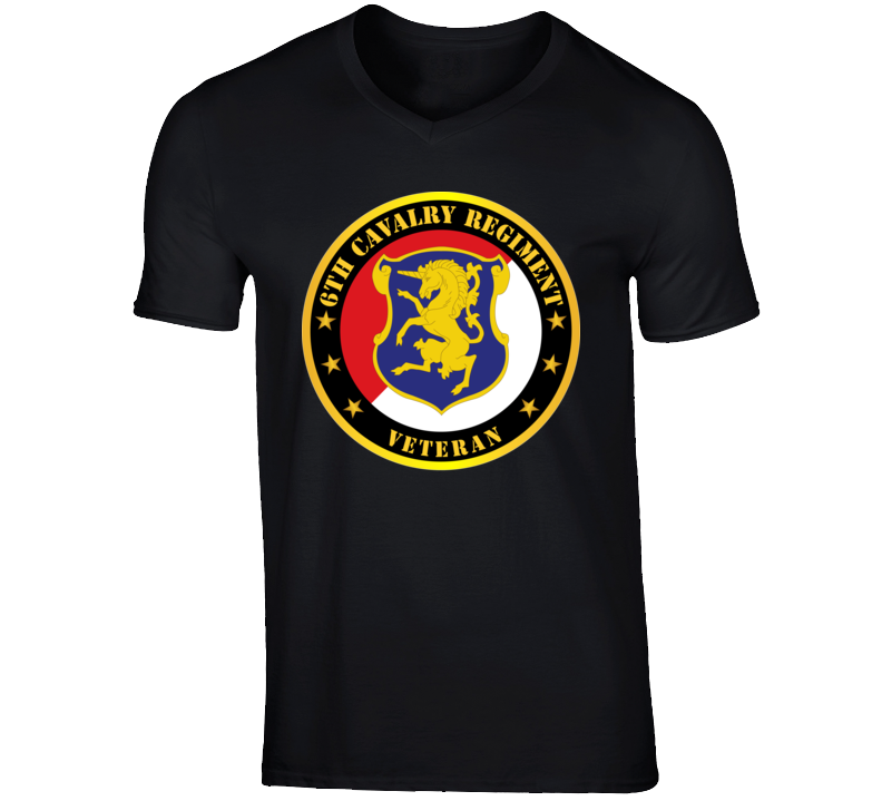 Army - 6th Cavalry Regiment Veteran T Shirt