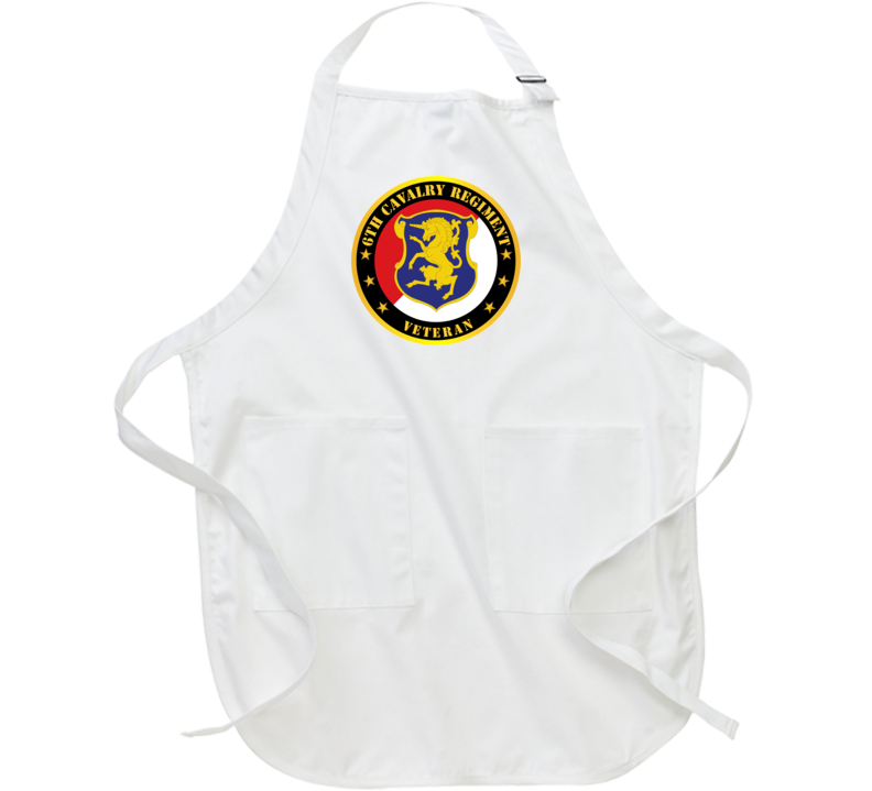 Army - 6th Cavalry Regiment Veteran Apron