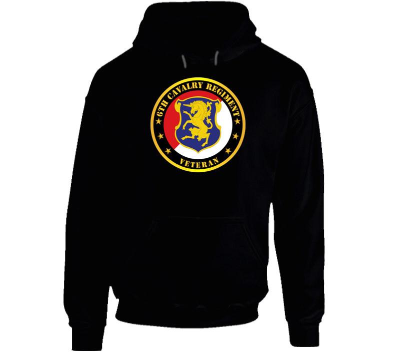 Army - 6th Cavalry Regiment Veteran Hoodie