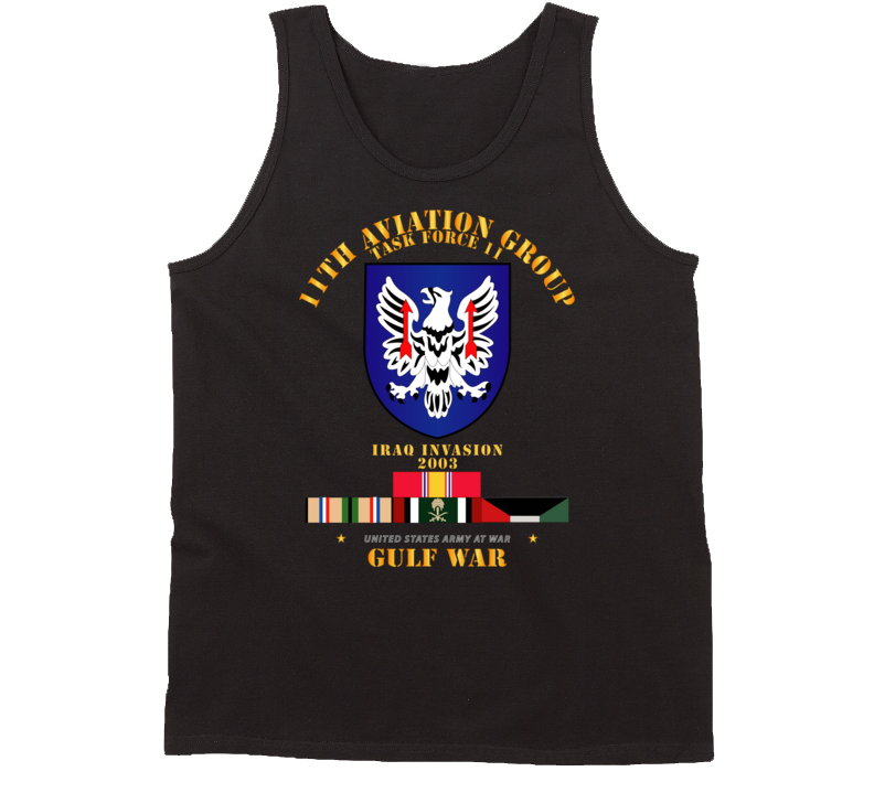 Army - 11th Aviation Group - Tf 11 Gulf War W Svc Tanktop