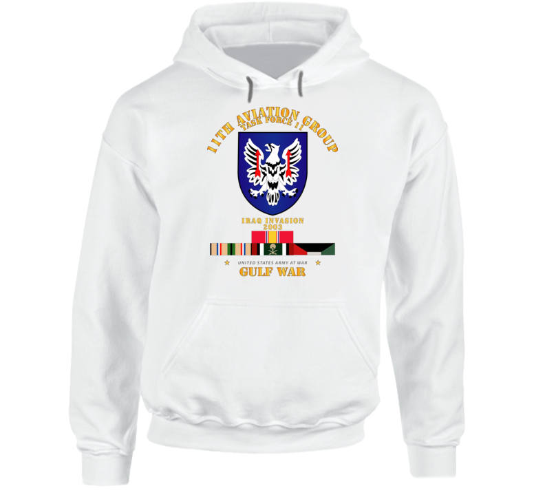 Army - 11th Aviation Group - Tf 11 Gulf War W Svc Hoodie