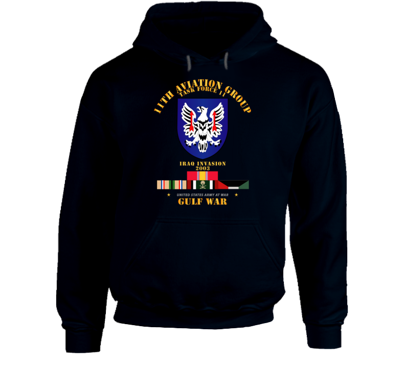 Army - 11th Aviation Group - Tf 11 Gulf War W Svc Hoodie