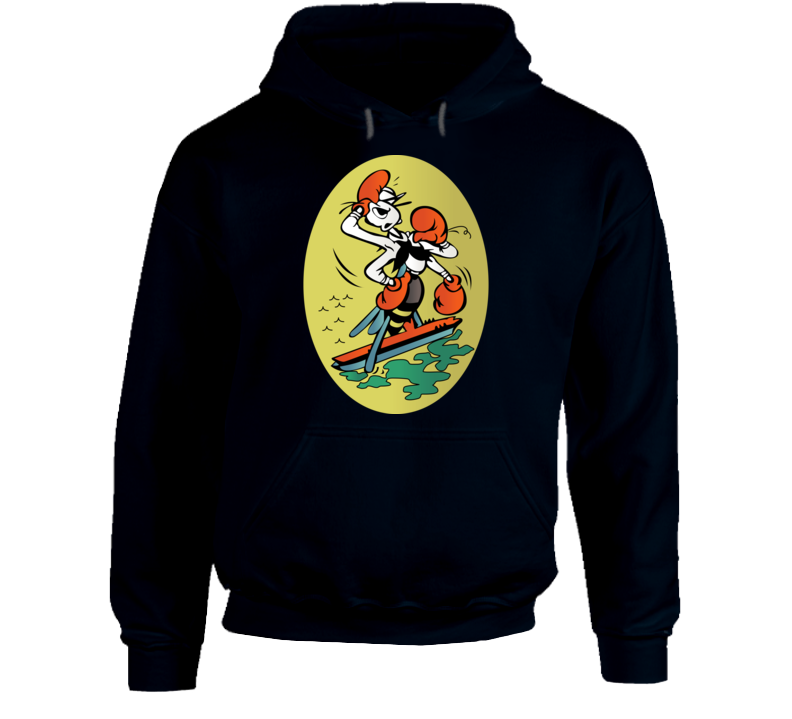 Navy - Uss Wasp (cv 7) Wo Txt Hoodie