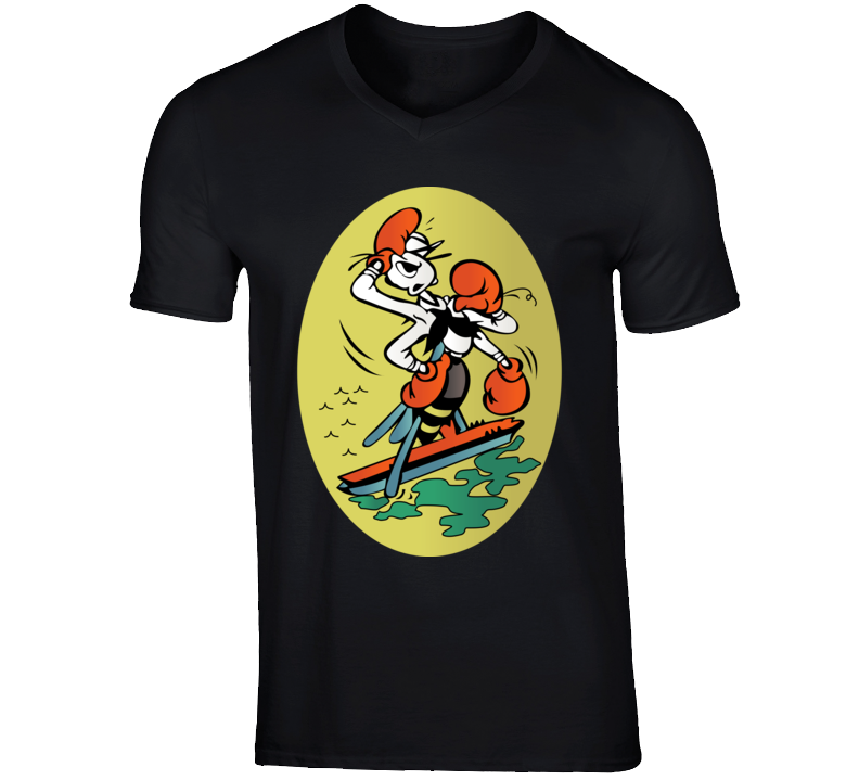 Navy - Uss Wasp (cv 7) Wo Txt V-neck