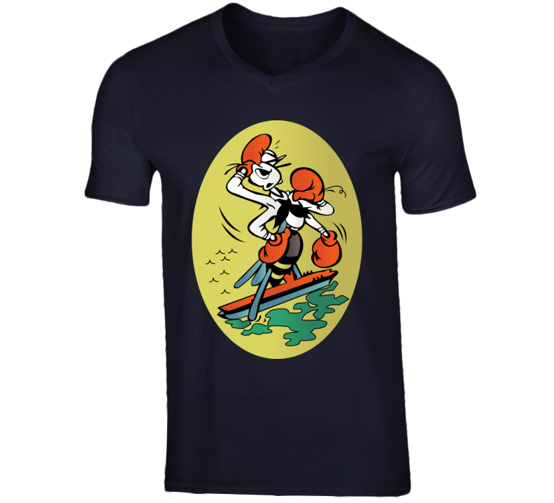 Navy - Uss Wasp (cv 7) Wo Txt V-neck