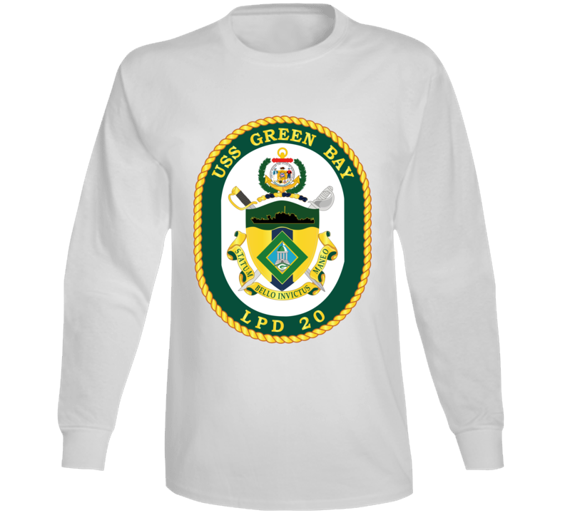 Navy - Uss Green Bay (lpd-20) Wo Txt Long Sleeve