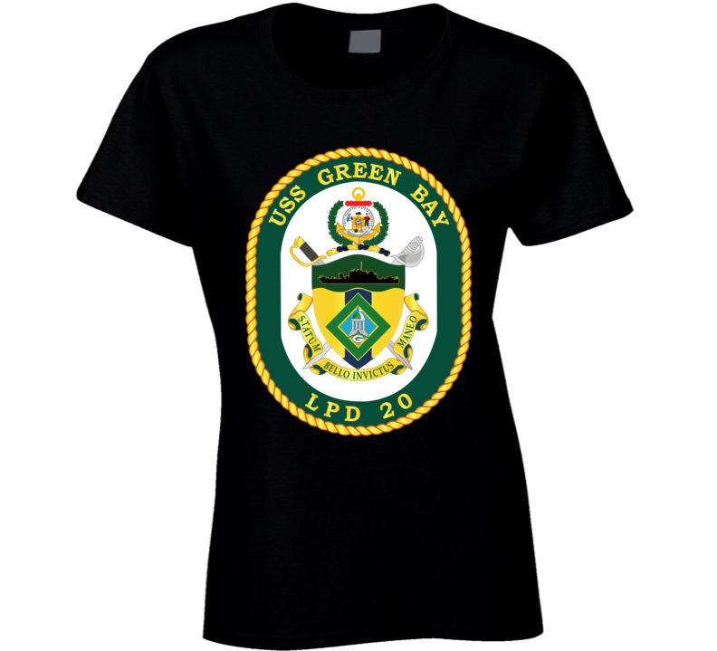 Navy - Uss Green Bay (lpd-20) Wo Txt Ladies
