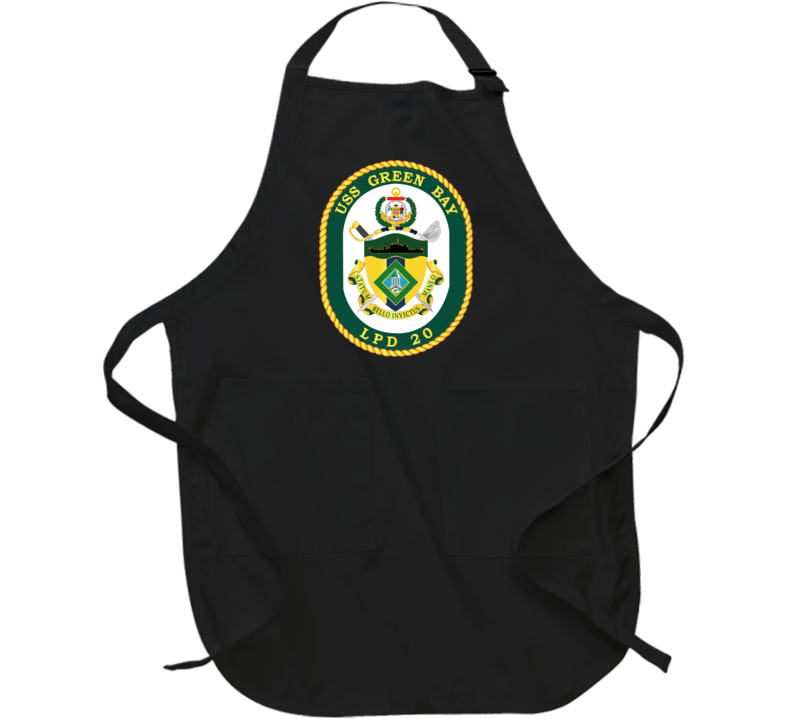 Navy - Uss Green Bay (lpd-20) Wo Txt Apron