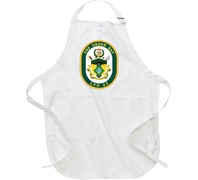 Navy - Uss Green Bay (lpd-20) Wo Txt Apron