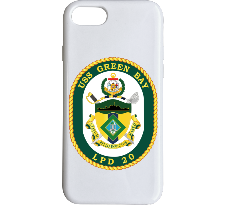 Navy - Uss Green Bay (lpd-20) Wo Txt Phone Case