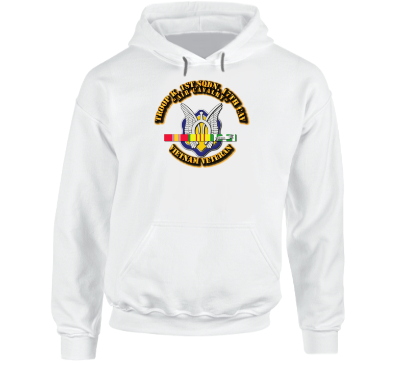 Troop K, 17th Cavalry W Svc Hoodie