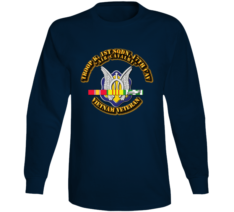 Troop K, 17th Cavalry W Svc Long Sleeve