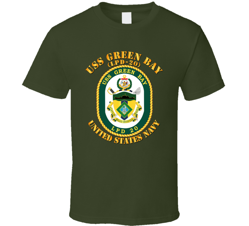 Navy - Uss Green Bay (lpd-20) T Shirt