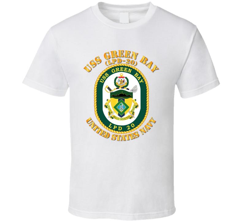 Navy - Uss Green Bay (lpd-20) T Shirt