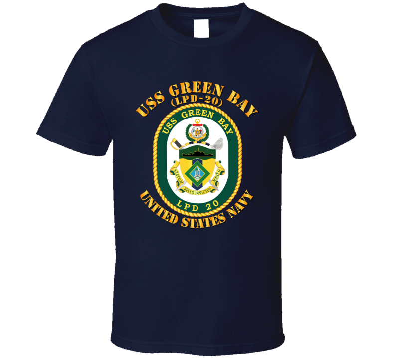 Navy - Uss Green Bay (lpd-20) T Shirt