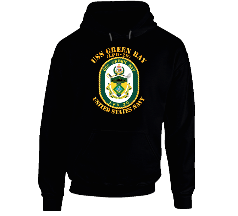 Navy - Uss Green Bay (lpd-20) Hoodie
