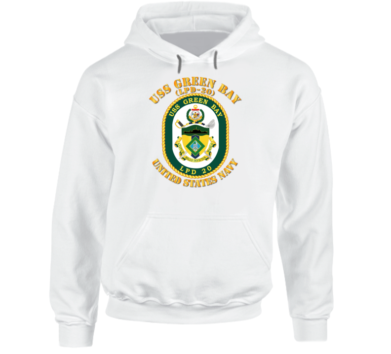 Navy - Uss Green Bay (lpd-20) Hoodie