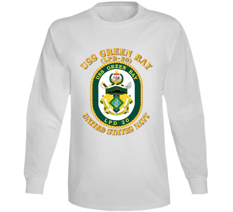 Navy - Uss Green Bay (lpd-20) Long Sleeve