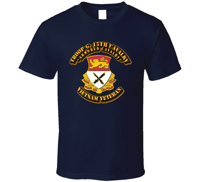 Troop G, 15th Cavalry Wo Svc Ribbons T Shirt