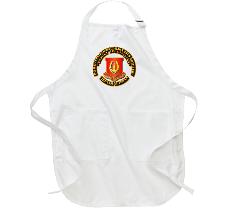 Hq Battery, 8th Battalion 26th Artillery W Out Svc Ribbon Apron