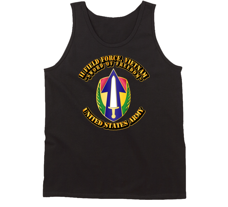 Dui - Ii Field Force - Vietnam W Text - Cp Tanktop