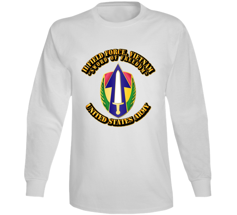 Dui - Ii Field Force - Vietnam W Text - Cp Long Sleeve