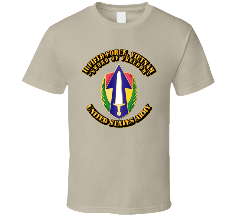 Dui - Ii Field Force - Vietnam W Text - Cp T Shirt