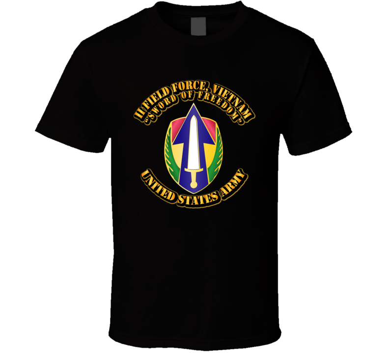 Dui - Ii Field Force - Vietnam W Text - Cp T Shirt