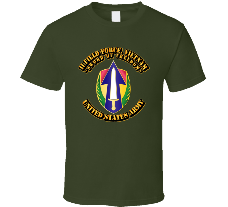 Dui - Ii Field Force - Vietnam W Text - Cp T Shirt