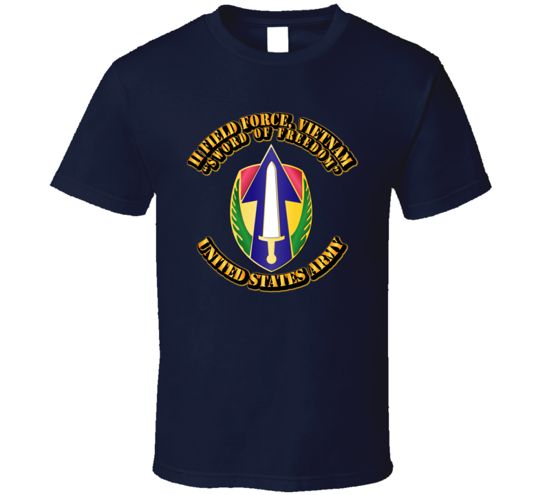 Dui - Ii Field Force - Vietnam W Text - Cp T Shirt