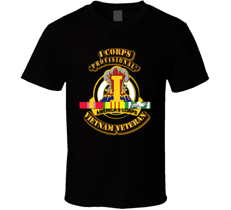 Dui - I Corps With Svc Ribbon T Shirt