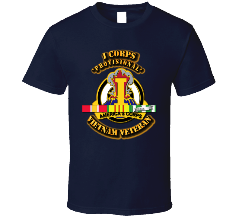Dui - I Corps With Svc Ribbon T Shirt