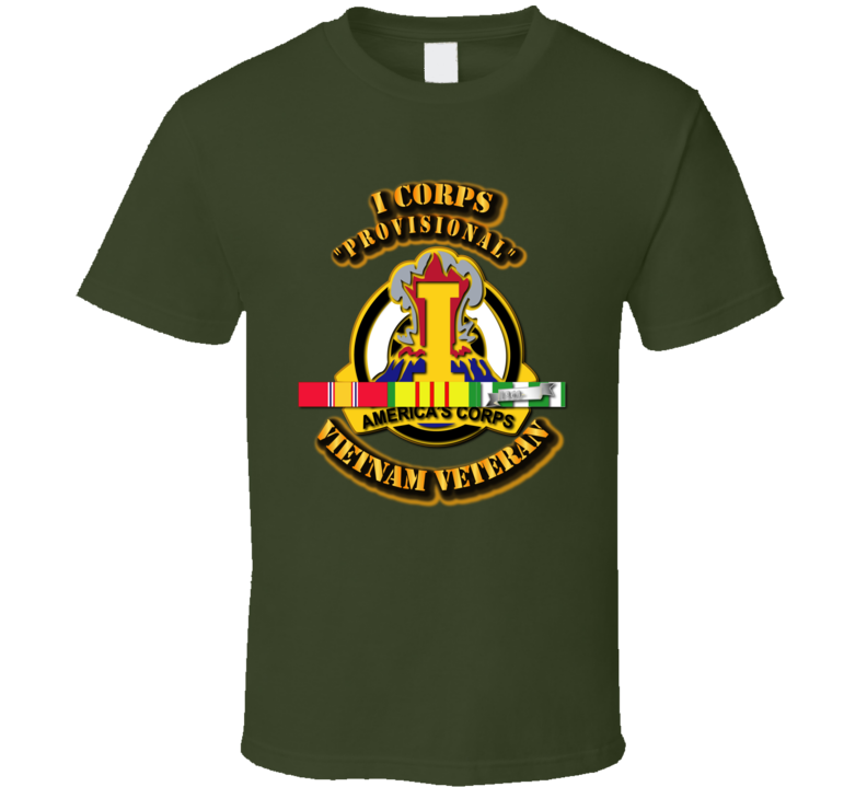 Dui - I Corps With Svc Ribbon T Shirt