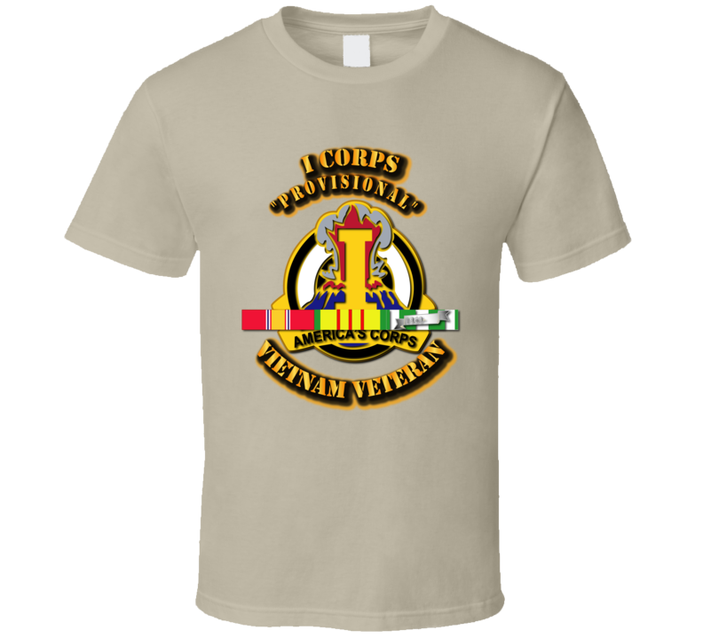 Dui - I Corps With Svc Ribbon T Shirt