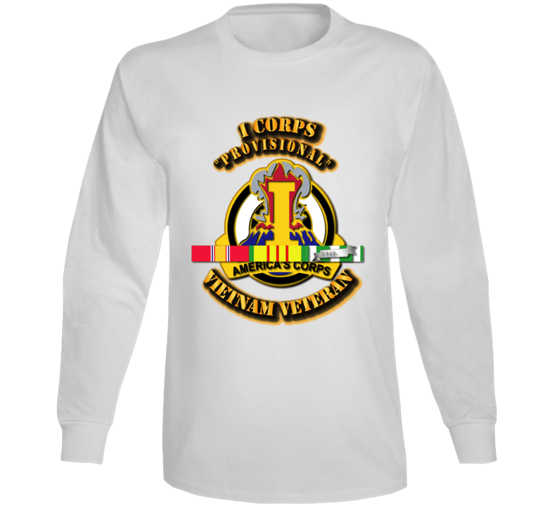 Dui - I Corps With Svc Ribbon Long Sleeve