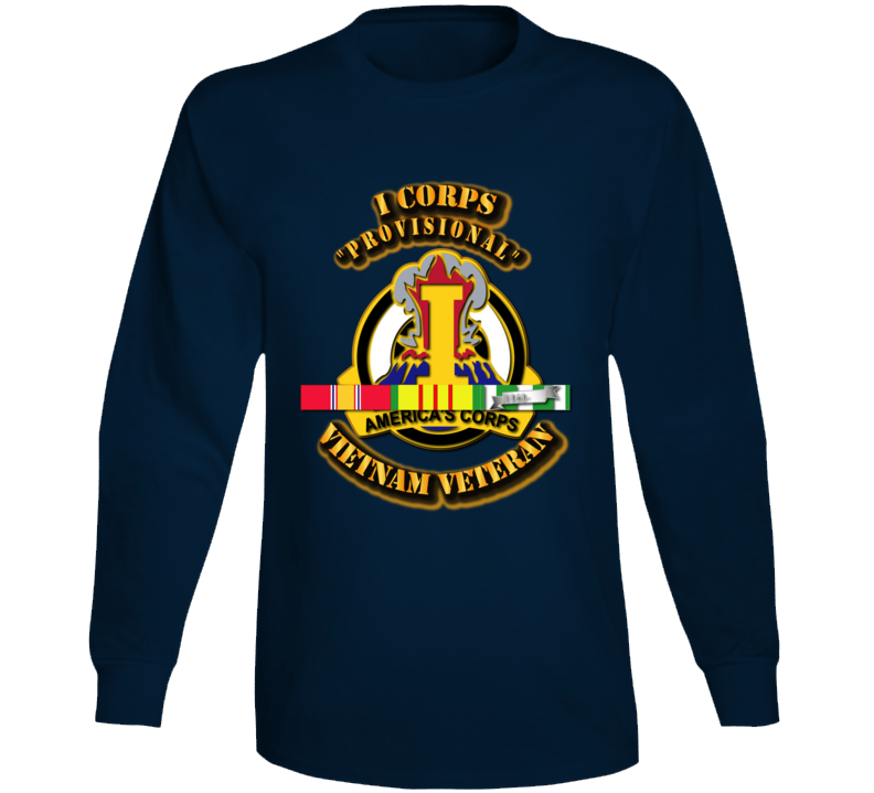 Dui - I Corps With Svc Ribbon Long Sleeve
