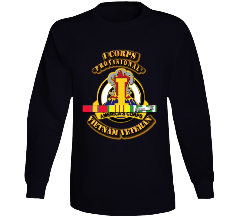 Dui - I Corps With Svc Ribbon Long Sleeve