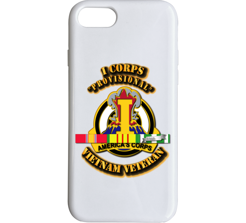 Dui - I Corps With Svc Ribbon Phone Case