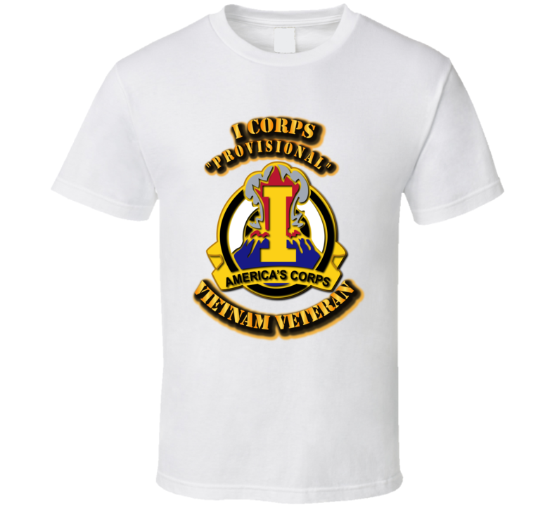 Dui - I Corps No Svc Ribbon T Shirt