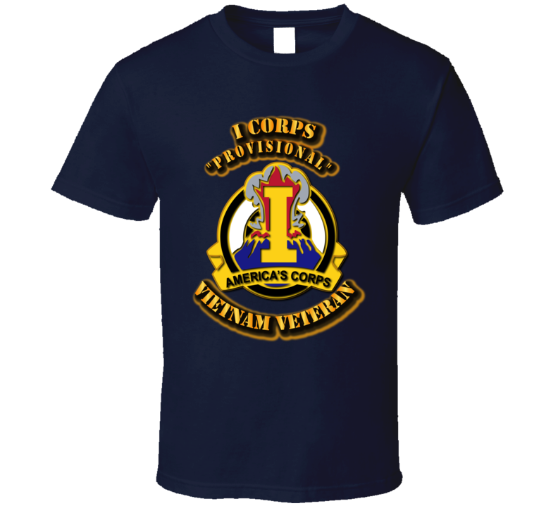Dui - I Corps No Svc Ribbon T Shirt