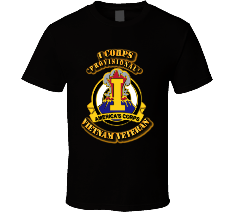 Dui - I Corps No Svc Ribbon T Shirt